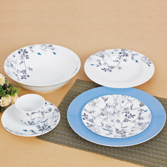 Сервиз за хранене 31 части Blue Leaf на супер цена от Neostyle.bg